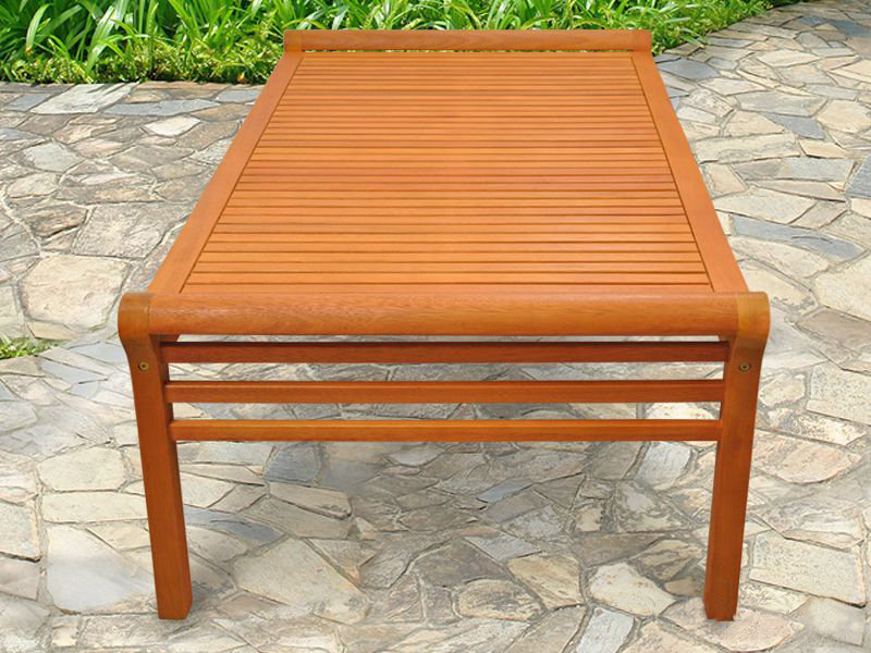 Afrin Rectangular Outdoor Coffee Table , 122cm cm W 70cm cm D