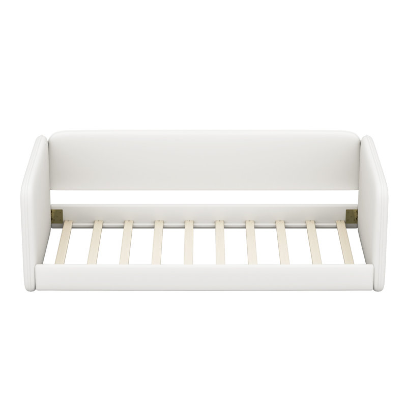 Lit simple au sol, Beige
