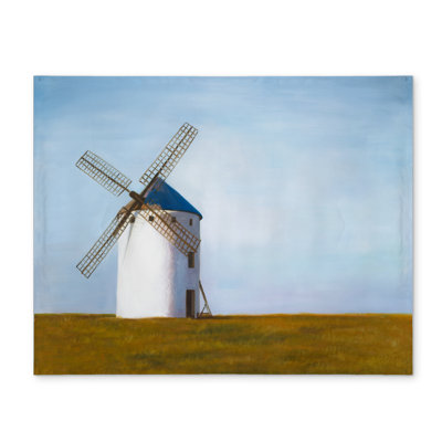Rustic Polyester Big Windmill Placemat - Home Decor Essential