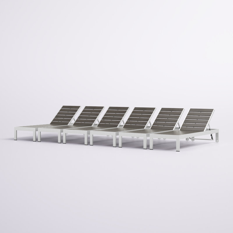 Shore Aluminum Outdoor Chaise