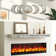Tazion Glass Floating Shelf with Adjustable Shelves
