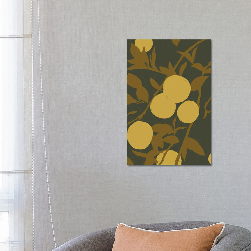 Golden Satsuma I by Jacob Green - Wrapped Canvas Painting, 66.04 cm H x 45.72 cm W
