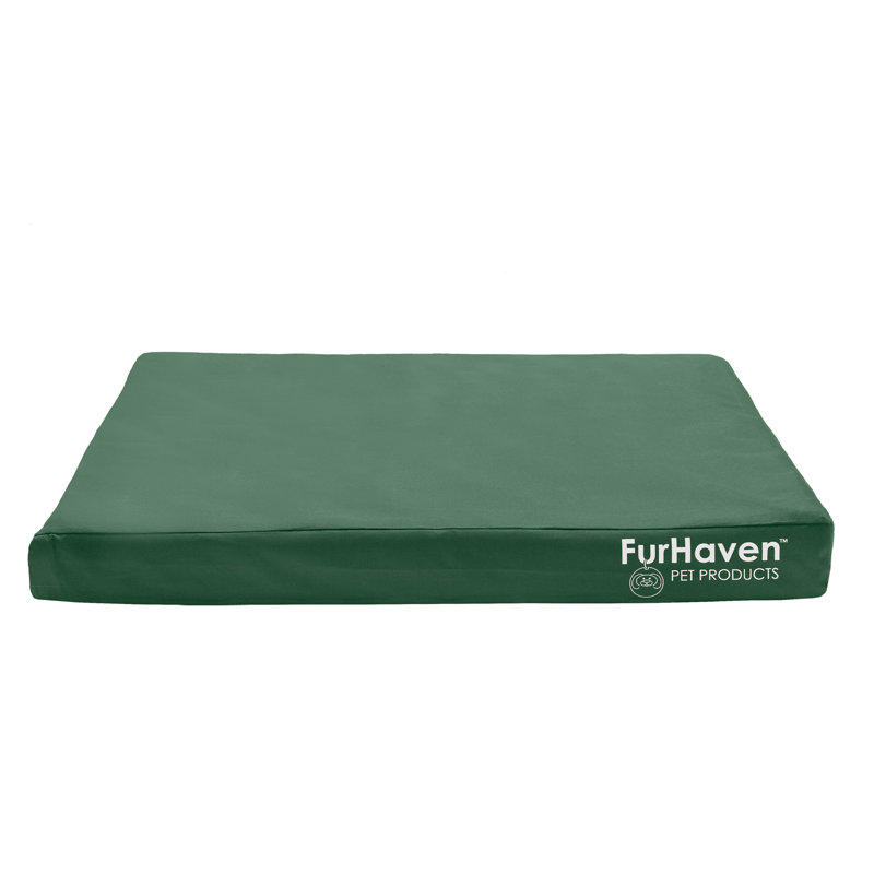 Forest Green Medium Orthopedic Waterproof Outdoor Pet Bed