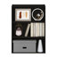 Kylee 3-Tier Open Shelf Bookcase-25900218-107672466