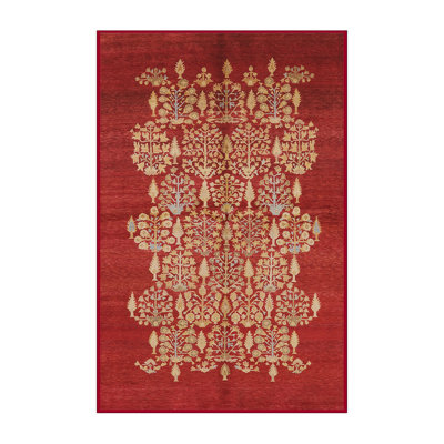 Tapis rouge à motif floral Winslet