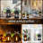4.72'' H Glass Tabletop Lantern with Candle Included