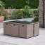 Allexia 10 - Person Wicker Patio Dining Set with Rectangular Table , Cushions Included-124197716-127376261