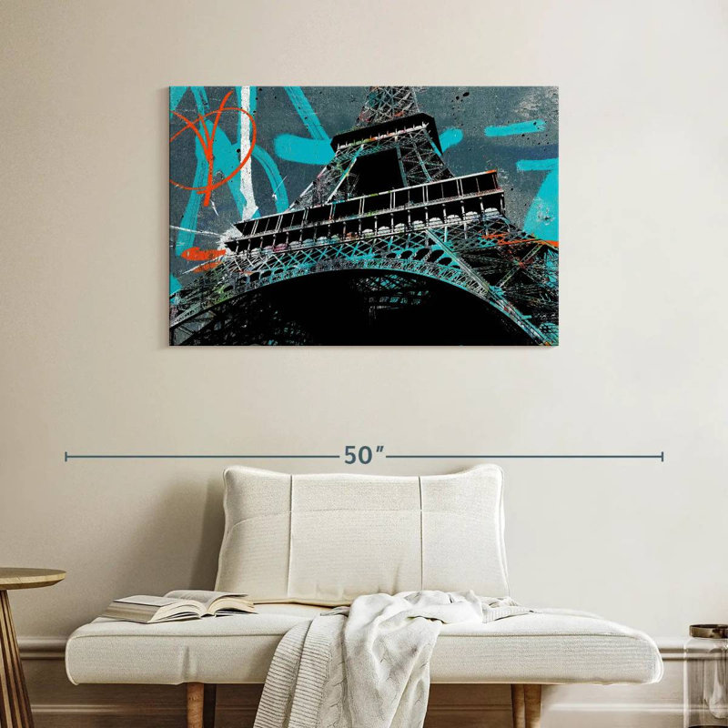 Ravi Eiffel Tower II, 26" H x 39" W