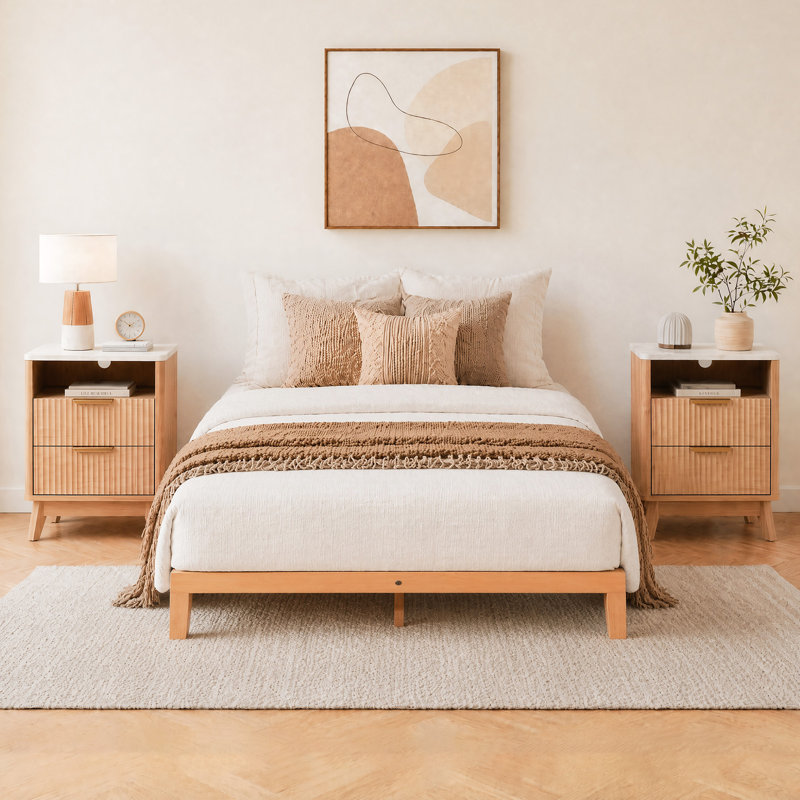 Lit plateforme Charvi, Full, 12"