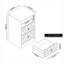 Inyokern 35cm W Bedside Table