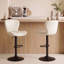 Tabourets de bar pivotants réglables, chaises de comptoir modernes en cuir synthétique avec dossier et repose-pieds pour îlot de cuisine-803263312-797131678