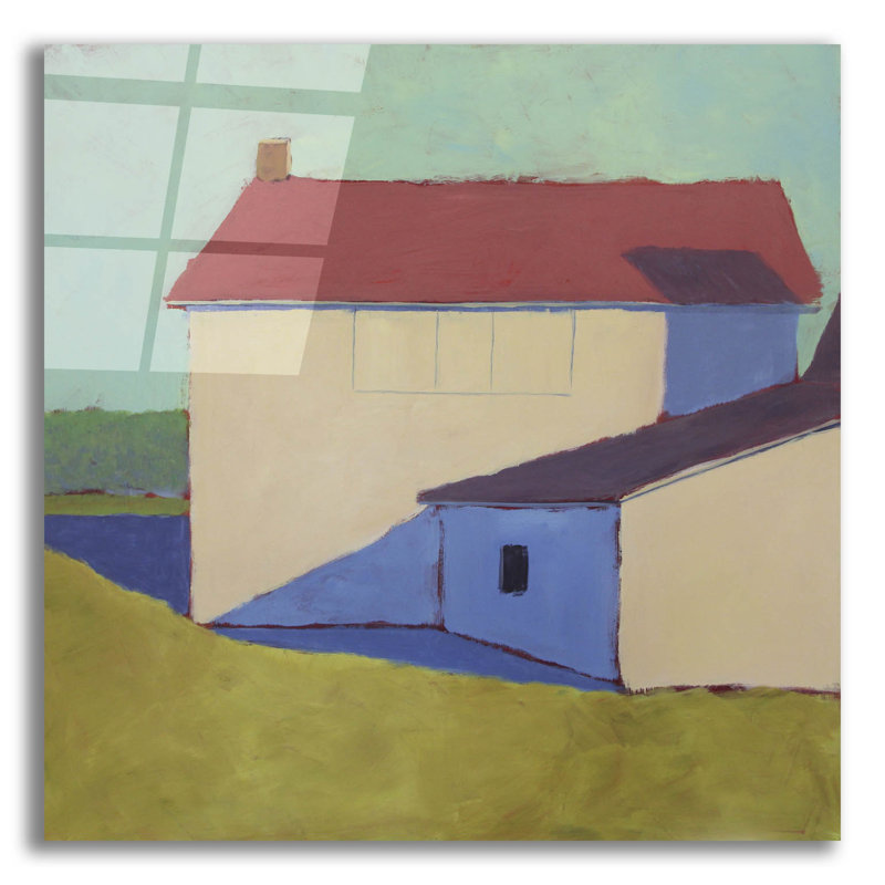 Art mural en verre acrylique 12 "x 12"