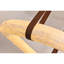 Lustre suspendu clair en cuir et acier albâtre clair-90643561-90643571-130743795