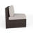 Martha Stewart Bedford Outdoor Modular Rattan Wicker Patio Curved Sectional Sofa Seats-109713928-109713929
