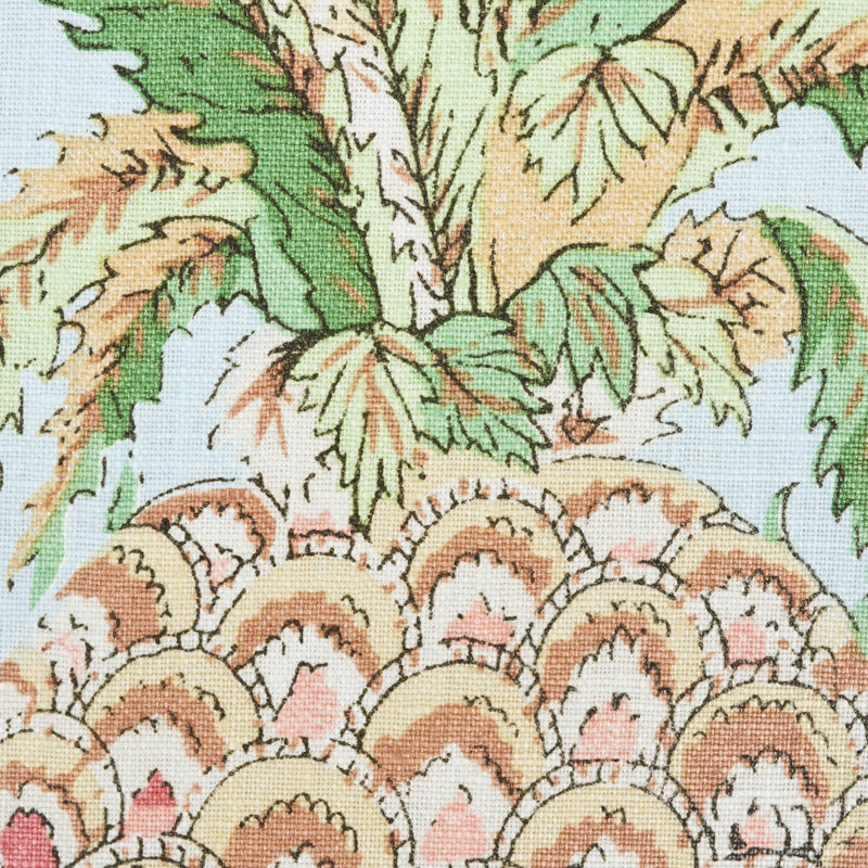 Tissu ananas et chintz, Ciel