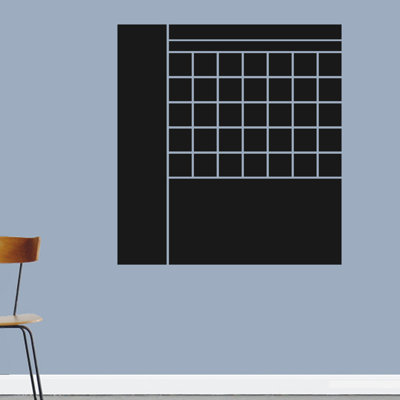Ballman Abstract Wall Decal