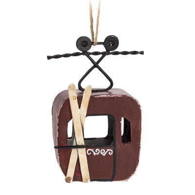 4.5'' Metal Shatterproof Hanging Figurine Ornament