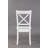 17'' H Acacia Solid Wood Side Chair-24426048