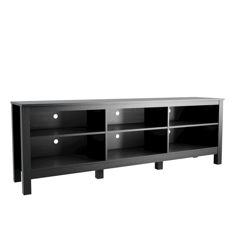 LA0001 70" Media Console, Black