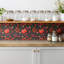 Bellmead 30cm x 30cm PVC Mosaic Tile in Red