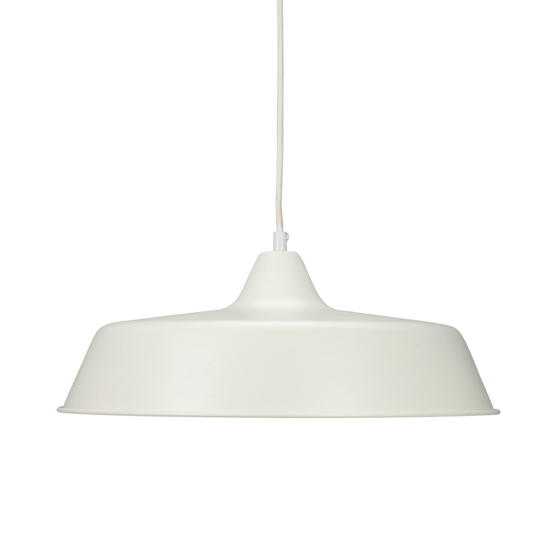 1 - Light Dome Pendant, White