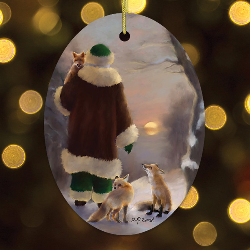 Ornement en forme de Père Noël