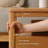 Rectangular solid wood coffee table-110266410