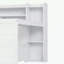 Lit de jour simple avec tablettes de rangement, deux tiroirs de rangement et bureau d'étude-182403680-182403683