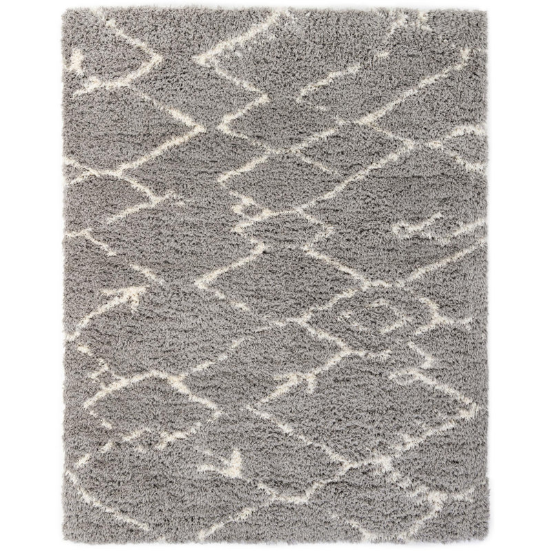 Tarquinio Rug, Gray, Rectangle 8' x 10'