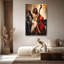 Impression sur toile Elegant Vintage Jazz Double Bass - Urban Studio-465015652