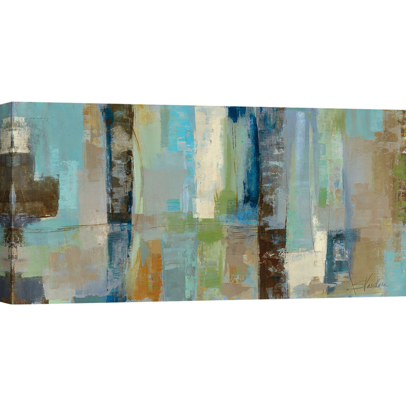 Abstract Skylights by Silvia Vassileva - Wrapped Canvas Print, 50 cm H x 100 cm W