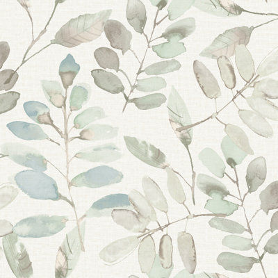 Pinnate Green Leaves Wallpaper