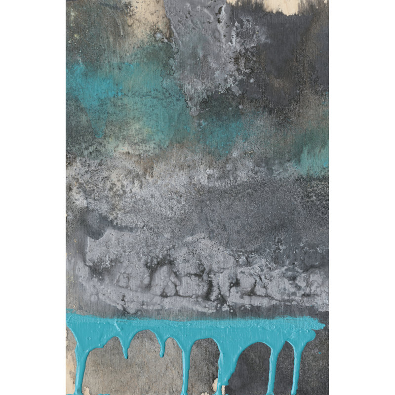 Drip Dry I by Jennifer Goldberger - Wrapped Canvas Painting, 30cm H x 20cm W x 3.8cm D