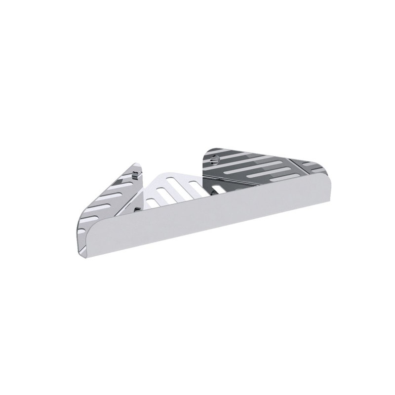 Filo Brass Corner Shower Basket