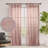 Stripe Sheer Tie Top Curtain Pair(2 Panels)-1985300828-1985300802