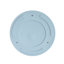Pot à fleurs rond intérieur / extérieur en plastique moderne avec soucoupe-1944428763-1933787764