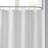Super Waffle Textured Solid Shower Curtain