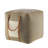 Abedin Cotton and Leather Handmade Ottoman Pouf-346223313