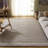 Natura Hand Woven Wool; Cotton; Recycled P.E.T Solid Color Indoor Rug-1932417816