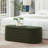 Modern Oval Storage Ottoman Bench, Upholstered Boucle Teddy Fabric End of Bed Bench with Storage, End of Bed Stool with Safety Hinge for Bedroom, Living Room, Entryway-633296569
