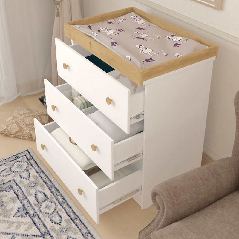 Changing Dresser Model 888, White