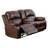  Oley 2 Pieces Vegan Leather Reclining Living Room Set with Cupholders, Console-88499614