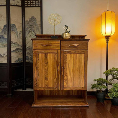 Chinese style large capacity shoe cabinet