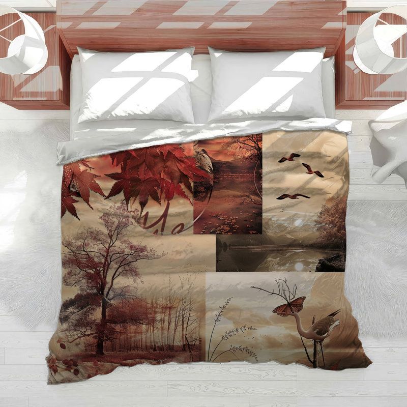 Édredon en mélange de coton Seasons, Édredon simple