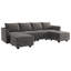 Canapé modulaire rembourré en U Tremee-87110854
