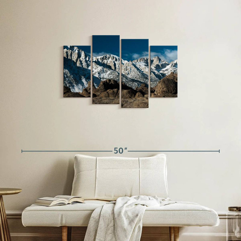 Randonnée hivernale à Alvord, Sierra Nevada, H 22 po x l 36 po