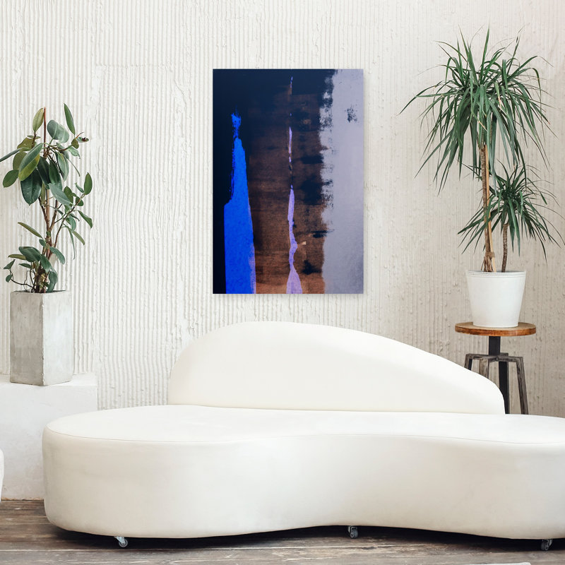 Art contemporain contemporain abstrait, H 36 po x l 24 po