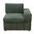 76"W Corduroy Living Room Double Armrests Loveseat-1358433596