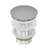 Ruvati Umbrella Style Push Pop-up Drain for Bathroom Sinks without Overflow - Chrome Finish