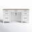 Gabby Executive Desk with Power Outlet